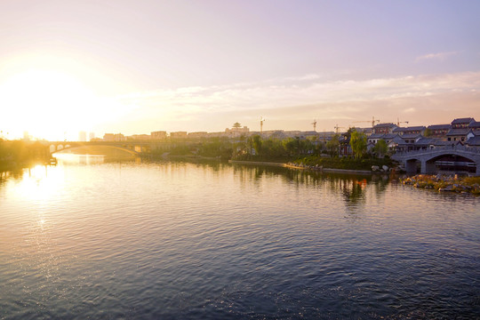 城市早晨