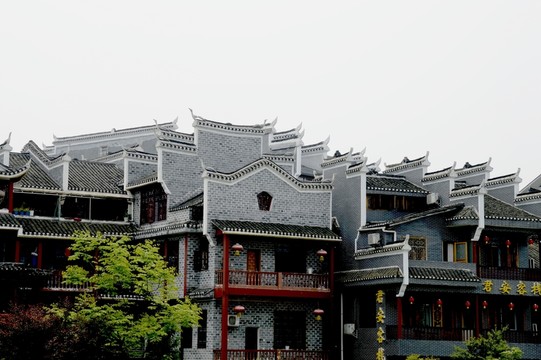 湖南 乾州古城 建筑外觀