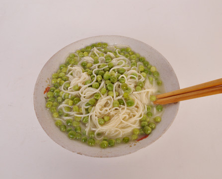 家常冬豆面
