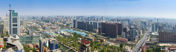 北京CBD高清全景图 俯瞰图