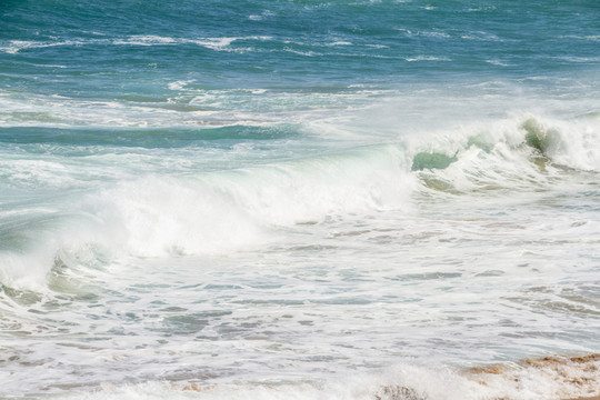 大海海水浪花