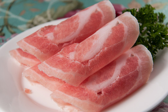 梅花豬肉