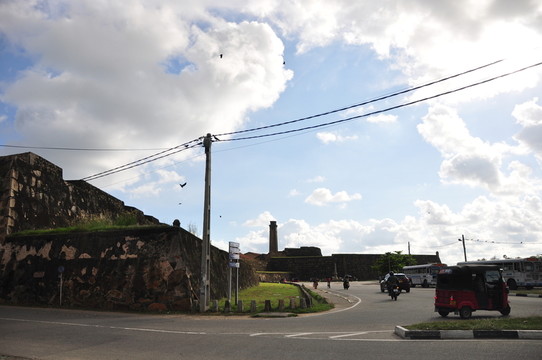 加勒古城墻