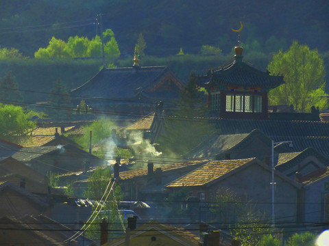 克什克騰經(jīng)棚南山寺廟