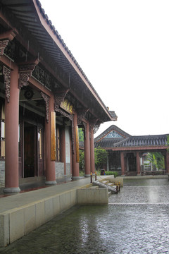 古建筑 斗拱 景觀園林