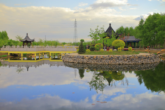 中國亭園