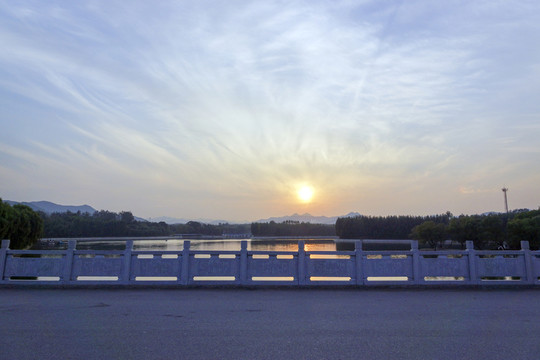 晚霞