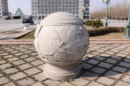 農(nóng)歷二十四節(jié)氣雕塑 圓雕 全包