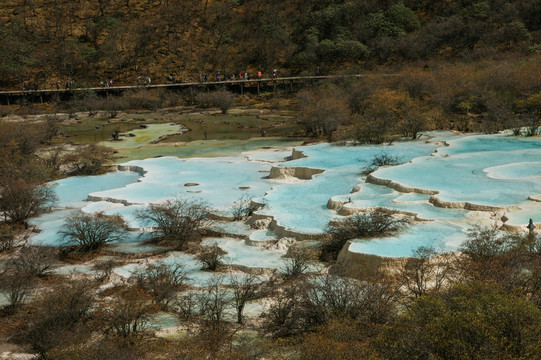 四川黃龍的風(fēng)光