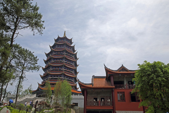 寺廟 寶塔