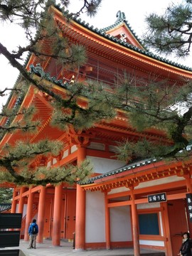 平安神宮一角