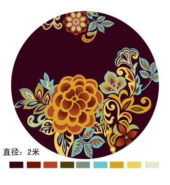 地毯效果圖