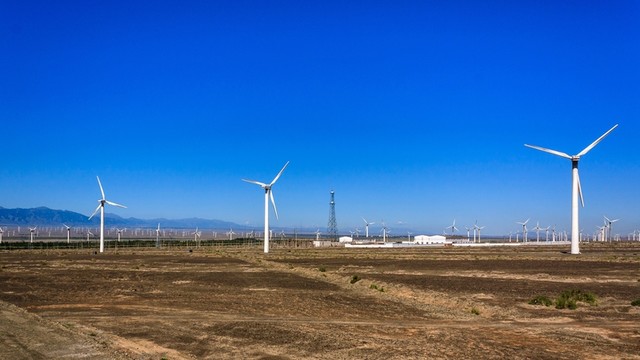 新疆達(dá)坂城風(fēng)力發(fā)電站
