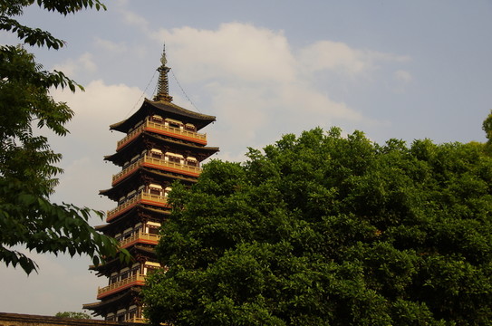大明寺景色