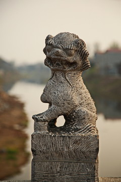 云溪橋石獅子