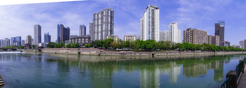 成都錦江全景