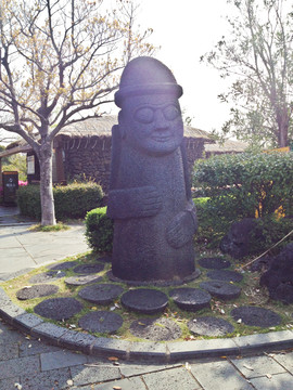 韓國(guó)濟(jì)州島石頭爺爺