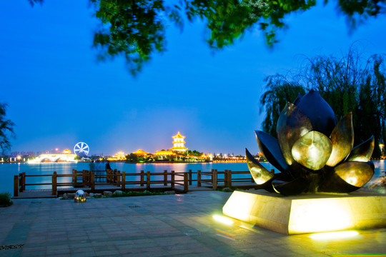 東昌湖風光