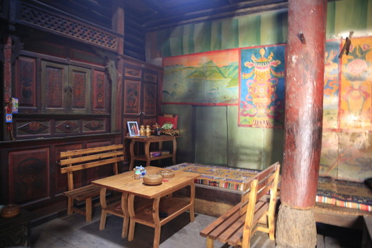 瀘沽湖民居建筑