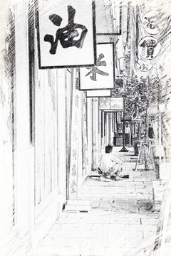 老上海风情