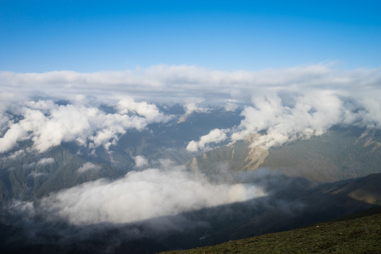 高山云海