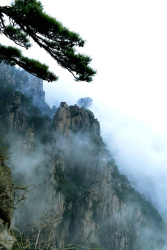 奇峰奇松