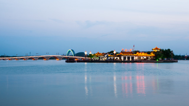 東昌湖夜景