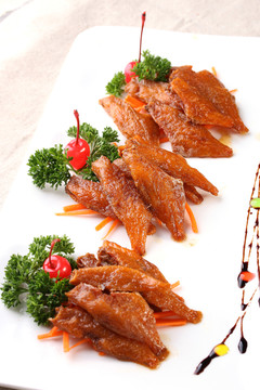 香辣扒皮魚