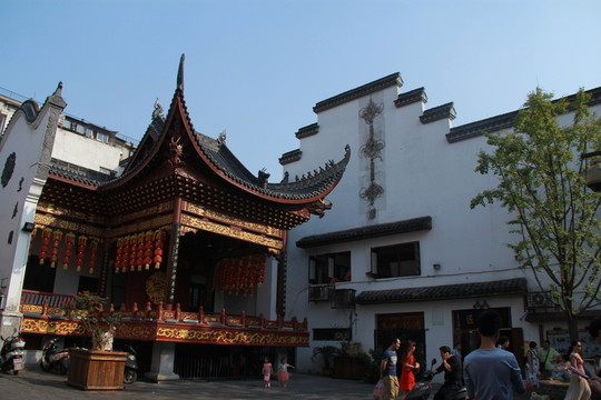 太平街口 長(zhǎng)沙太平街 戲臺(tái)