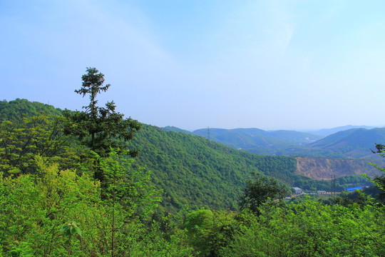 長沙桃花嶺公園山頂