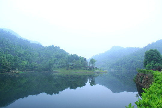 長沙桃花嶺公園水庫