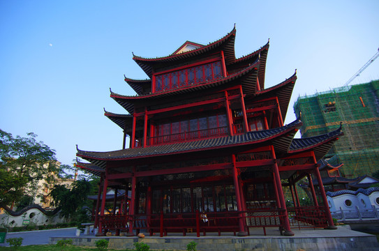 園林 閣樓