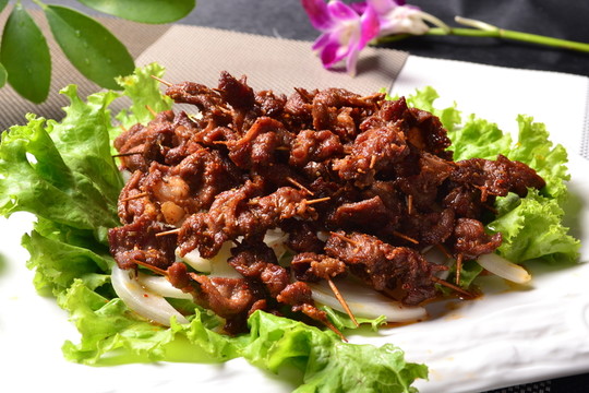 牙簽烤肉