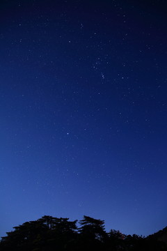 黃山星空