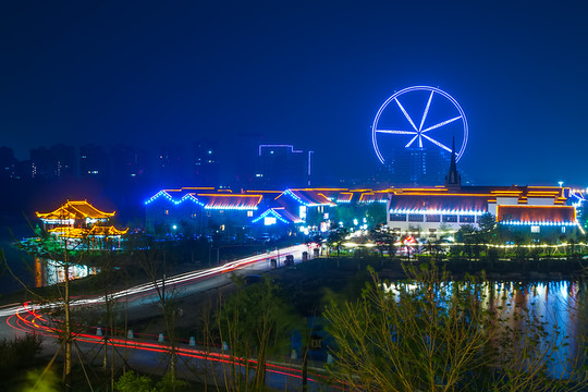 聊城夜景