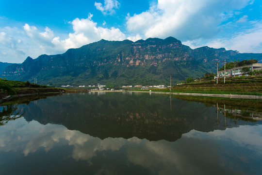 敘永丹山紅巖村魚塘