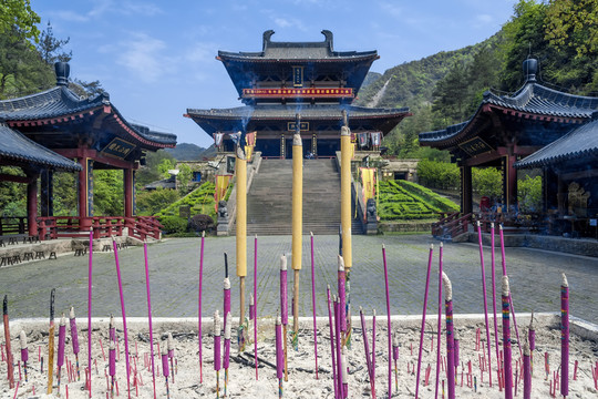 鼎湖峰風景區(qū)軒轅殿