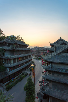 瀘州敘永魚鳧古街明清建筑