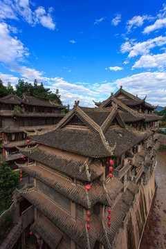 瀘州敘永魚鳧古街明清建筑