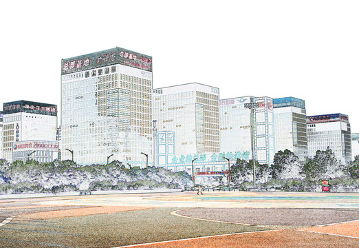 北京總部基地一瞥