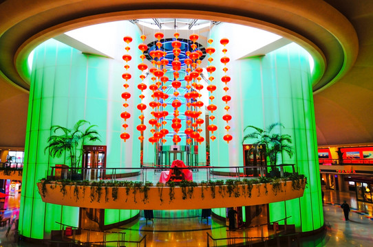 東方明珠內(nèi)部環(huán)境