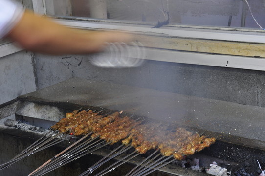 烤羊肉串制作