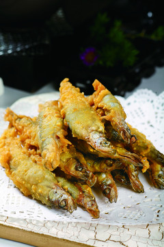 香煎多春魚