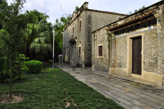 陳垣故居嶺南磚瓦建筑