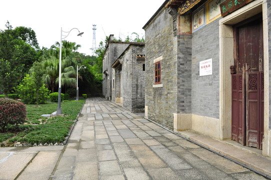 陳垣故居嶺南磚瓦建筑