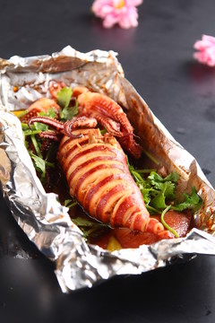 錫紙魷魚