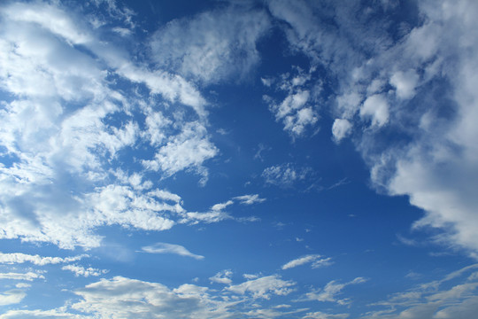 天空 藍(lán)天 白云
