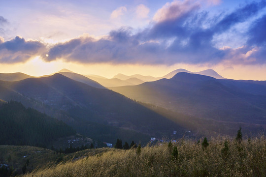 山川光影