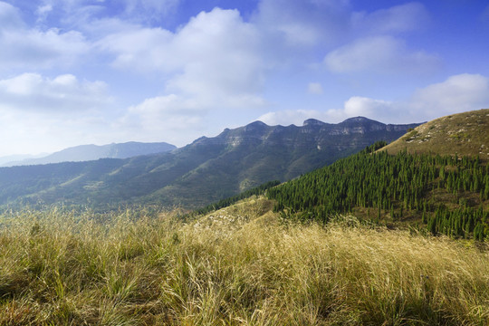 山川秋色