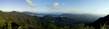 深圳田頭山遠(yuǎn)眺全景圖